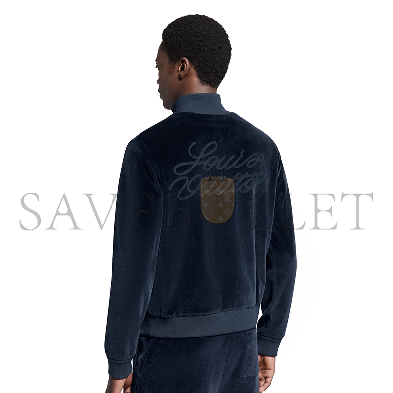 L0vis Vvtt0n CHIC VELVET TRACK TOP 1AJCCG